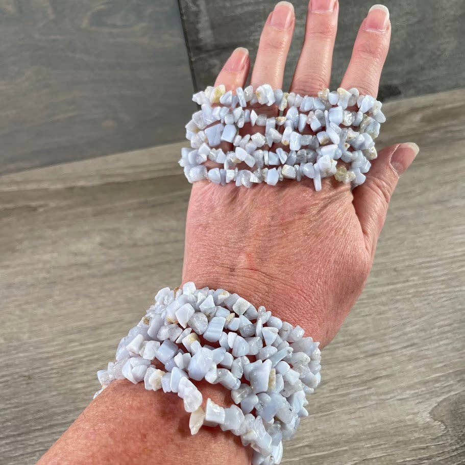 Keystone Crystals - Wholesale Beaded Bracelet - Gemstone Chip Bracelets – Premium Stones Crystal Jewelry21