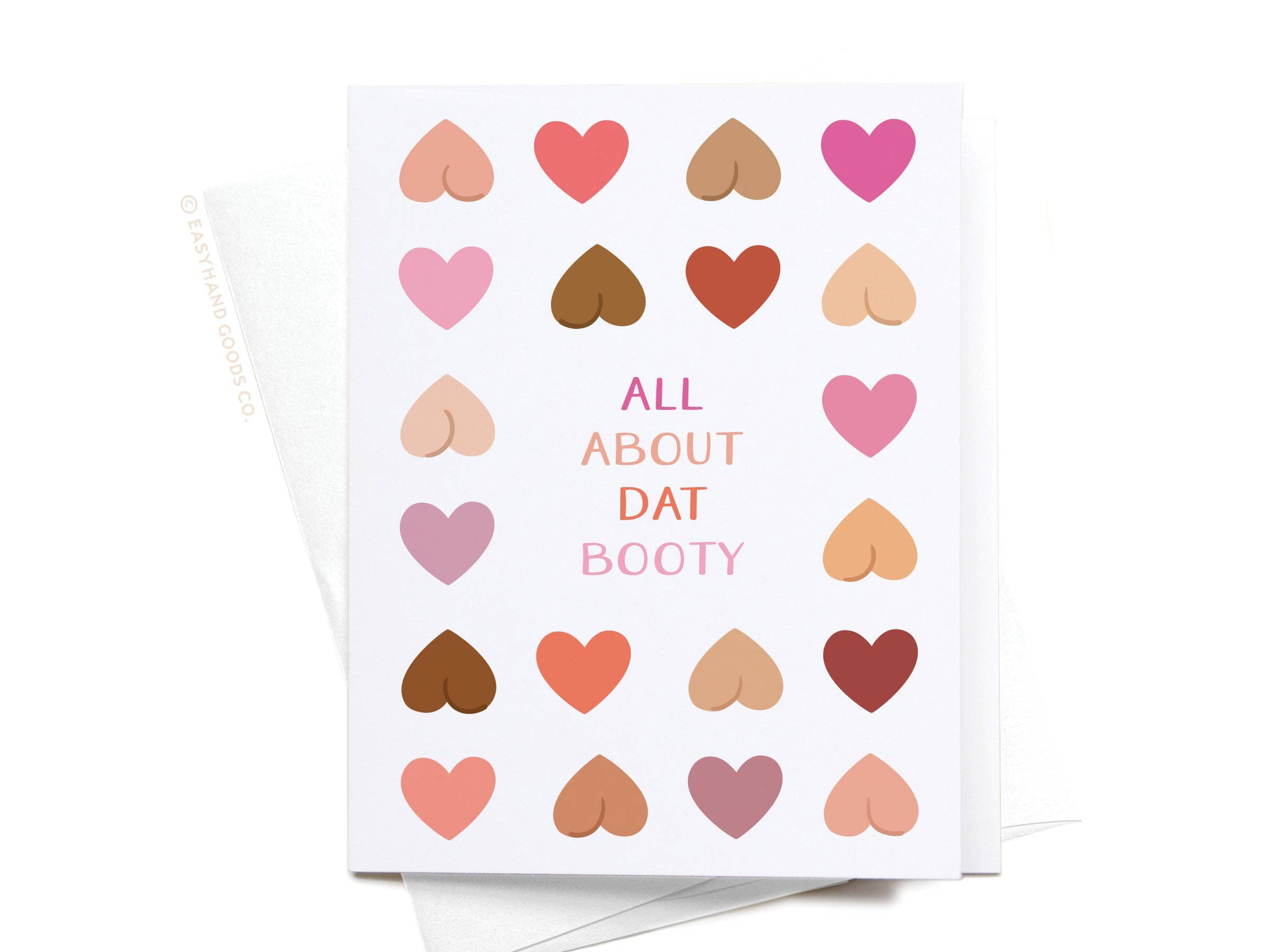 Easyhand Goods – formerly Onderkast - Wholesale Love Card - All About Dat Booty Greeting Card0