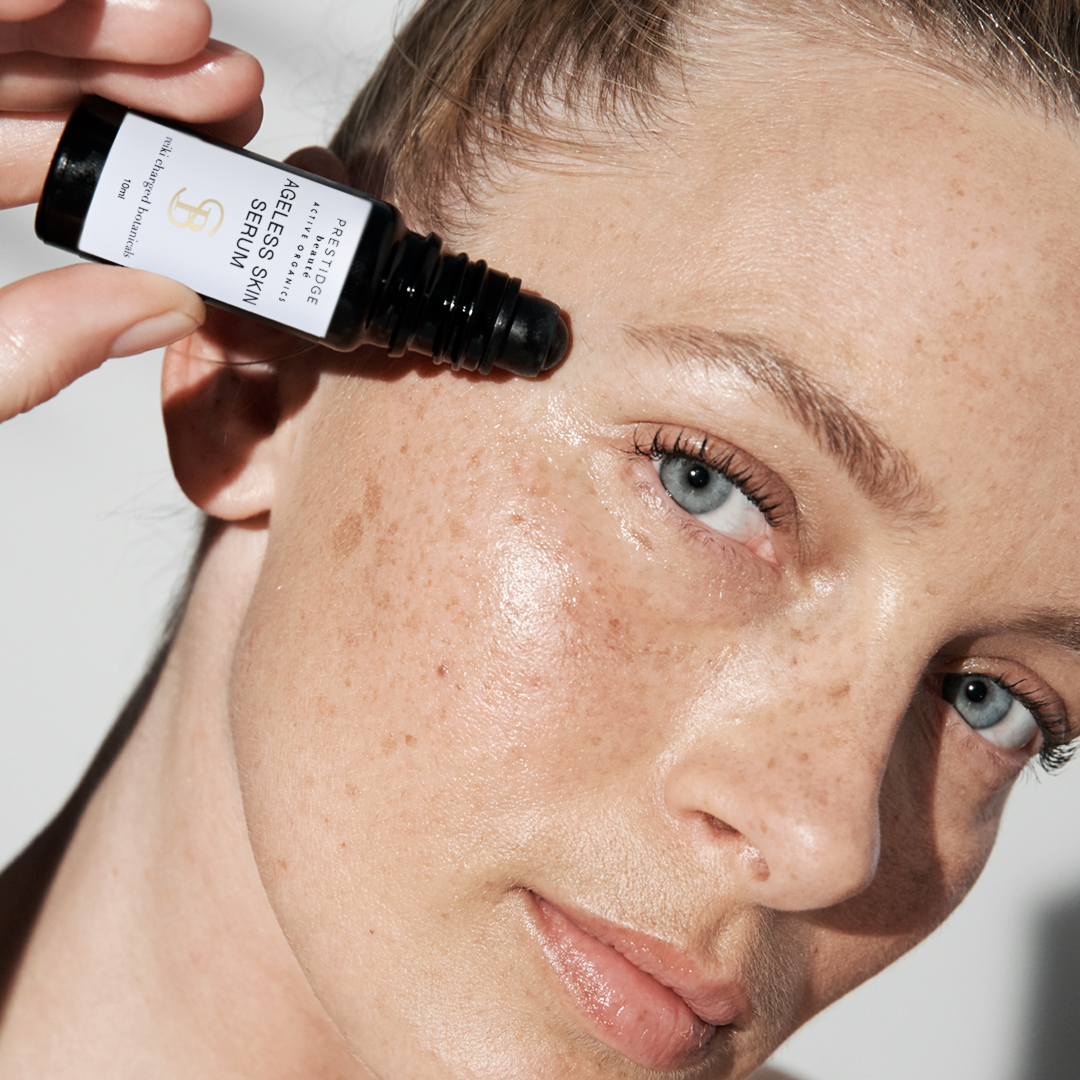 PRESTIDGE beauté Active Organics - Wholesale Facial Serum/Concentrate - Ageless Skin Serum (10ml) - Rollerball1