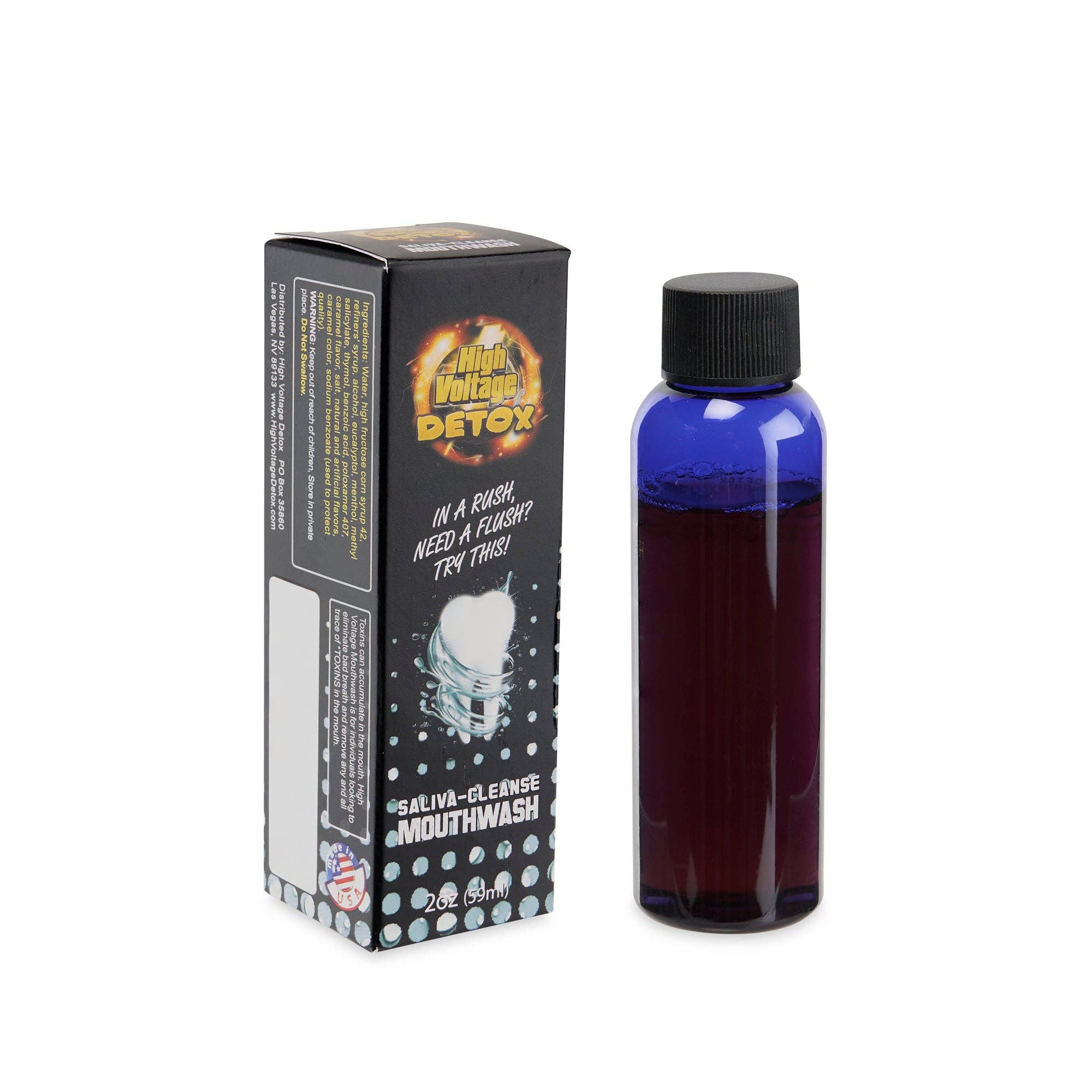 Cannatron - Wholesale Health/Detox Tea - High Voltage Detox Saliva-Cleanse 2oz Mouthwash0