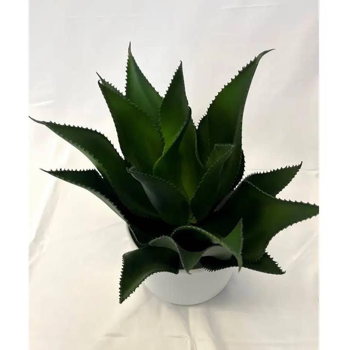 UV-beschermde Foxtail Agave Plant 18" – Groen voor wholesale door CMC Wholesale