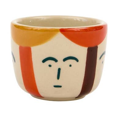 Freya Face Pinch Pot for wholesale by Donna Wilson