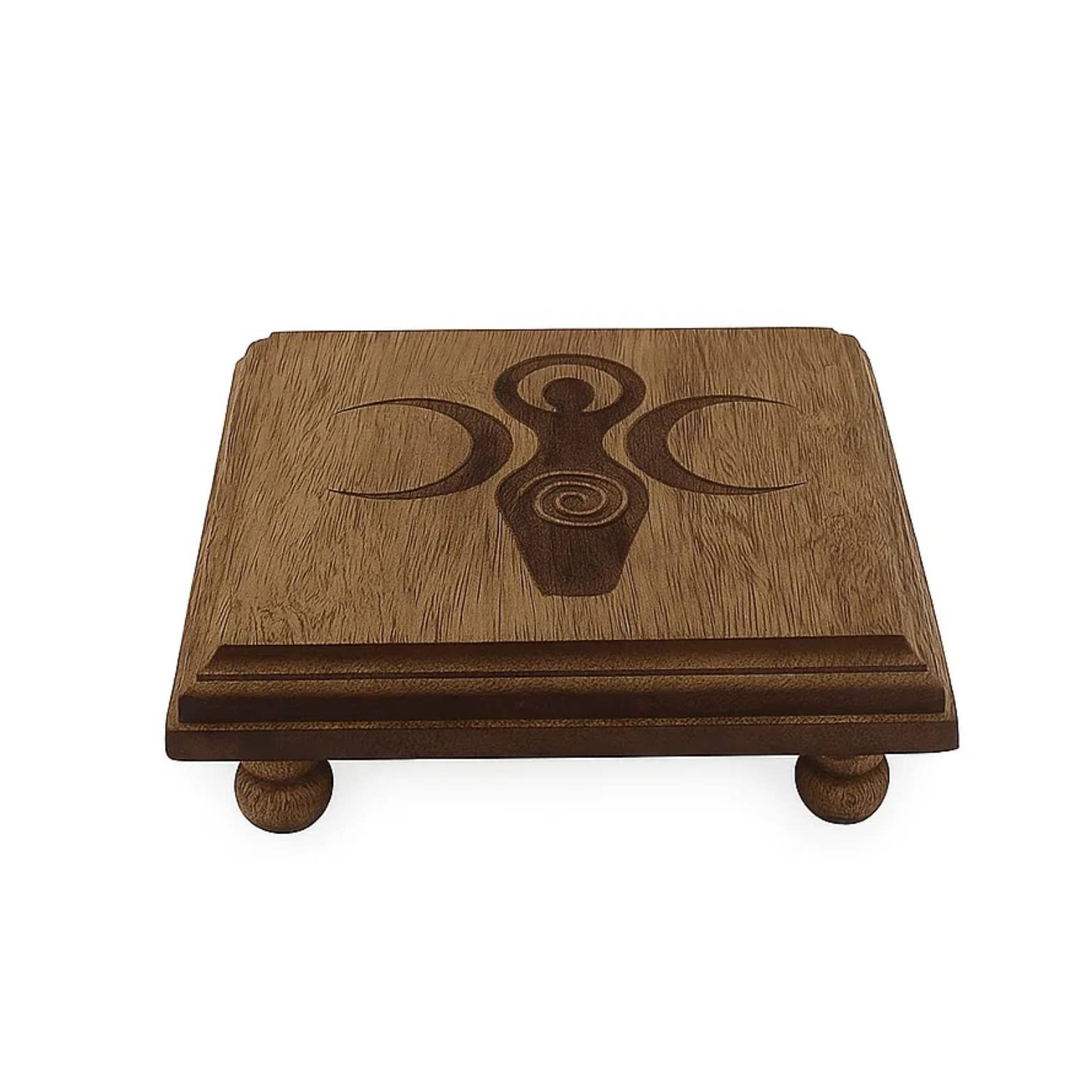 Green Tree - Wholesale Decorative Tabletop Object - Mini Altar Table Goddess