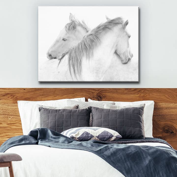 Heste' lærred væg D? ©cor for engroshandel hos Ready2hangart, Inc.