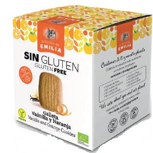 Bio-Darma - Vendita all'ingrosso Biscotti - Biscotti artigianali alla vaniglia e arancia senza glutine