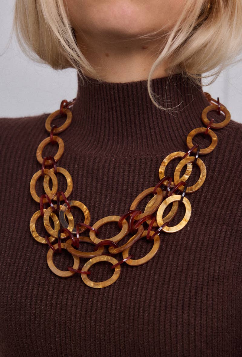 Castanho Colar fantasia 2WY11 para venda a revendedores na Faire1