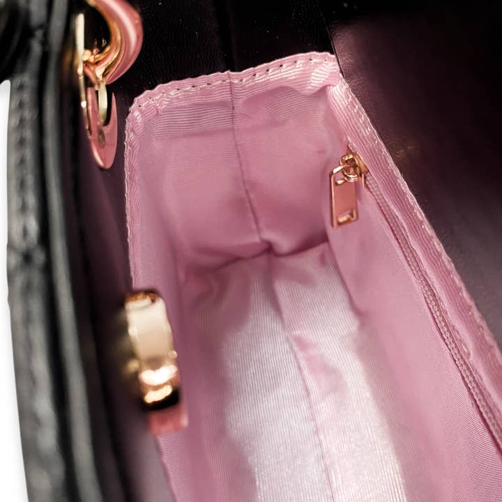 Doe a Dear - Wholesale Crossbody Bag - Kids - B1381 Heart-Quilted Bag (5 Colors)6