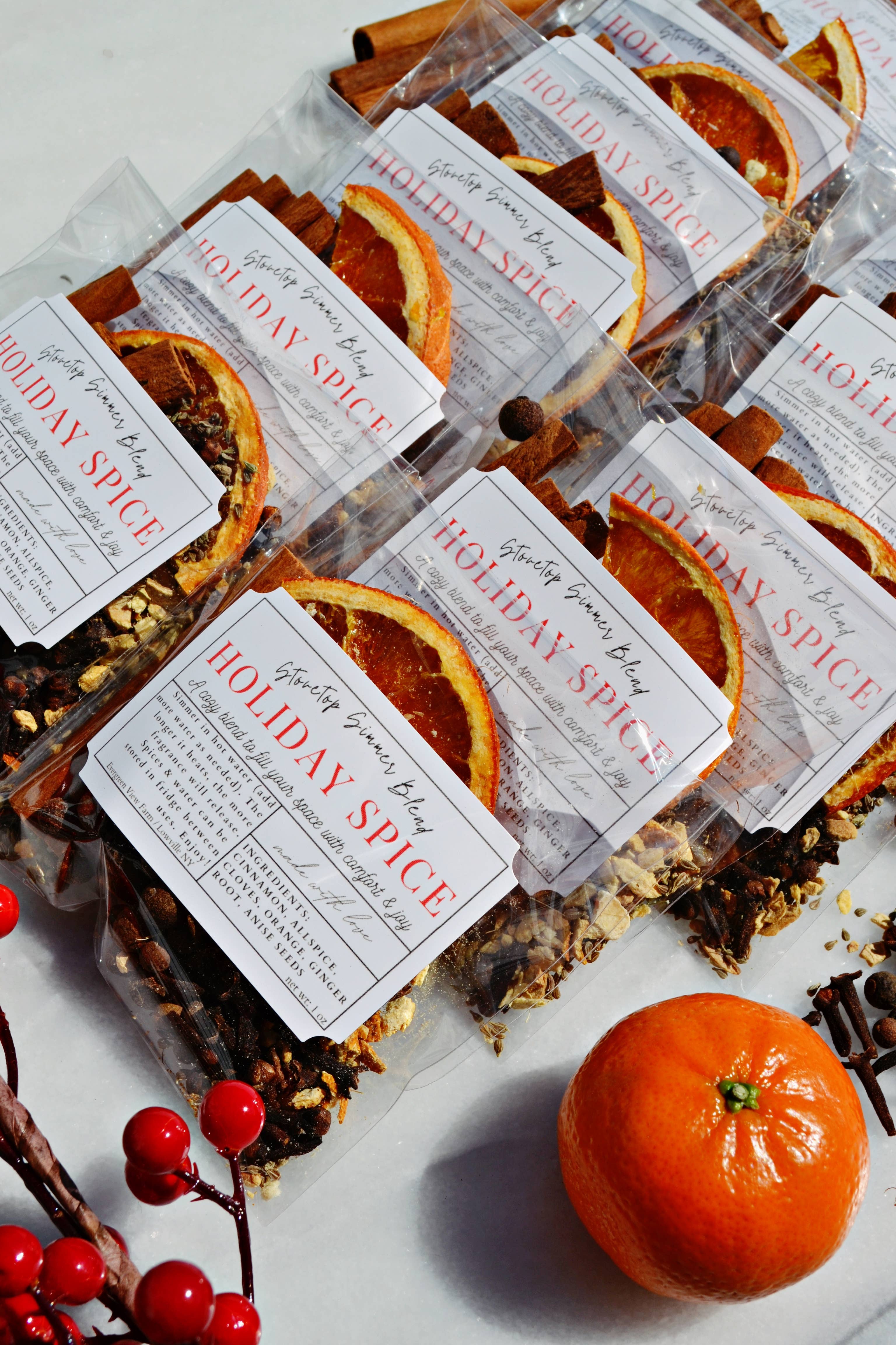 Evergreen View Farm - Wholesale Potpourri - Simmer Stovetop Potpourri Holiday Spice Fall Christmas Blend17