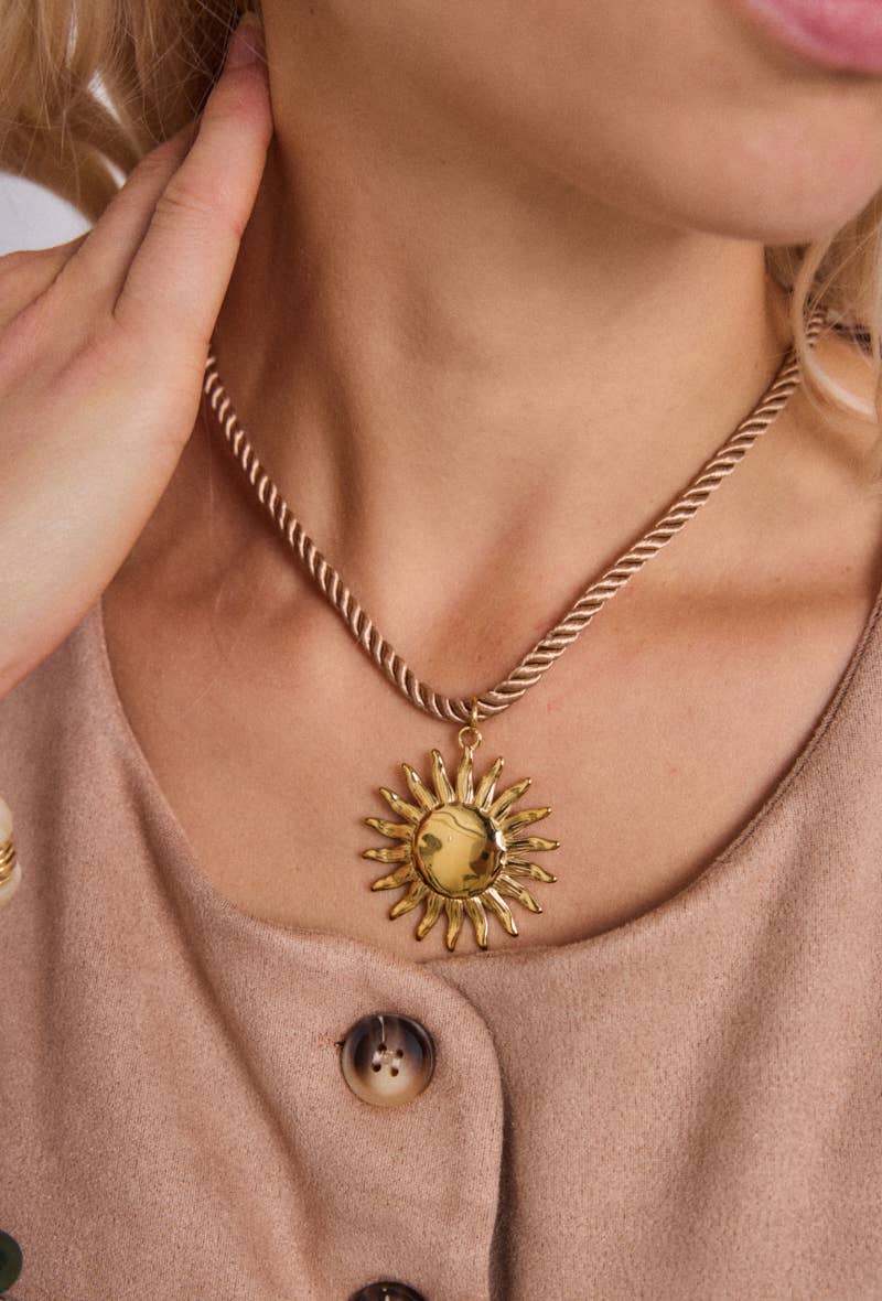 oro Collana in acciaio inossidabile 224AQ168 in vendita all'ingrosso su Faire2