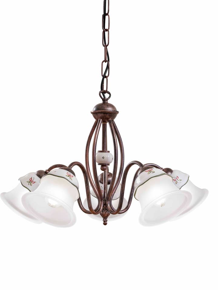 Lampe suspendue - Collection Classique - FERRARA - C194-3 pour la vente par Ferroluce srl