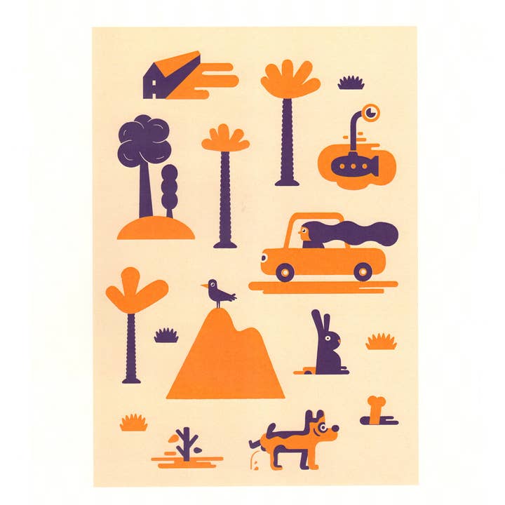 Digitaldruck - Superhelden I für den Großhandel von Matilde Beldroega