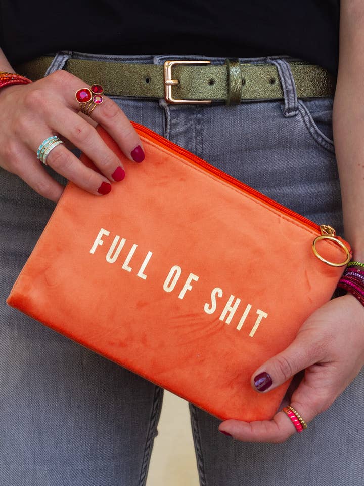 Kosmetiktaske Full of shit for engroshandel hos Herzilein-Wien GmbH