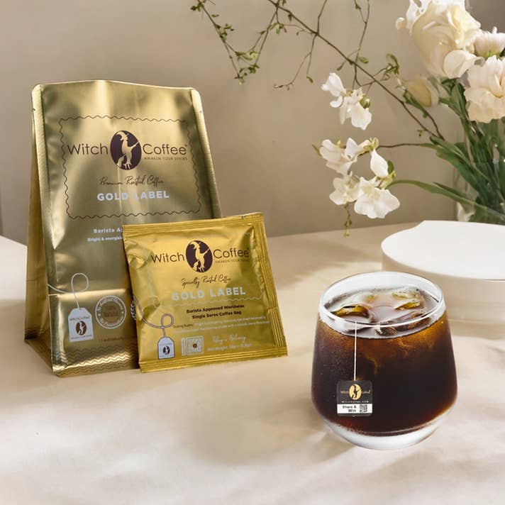 WITCH COFFEE (Montre Australia Pty Ltd) - Wholesale Ground coffee - Witch Coffee - Gold Label Single-Serve Steeped Coffee Bags4