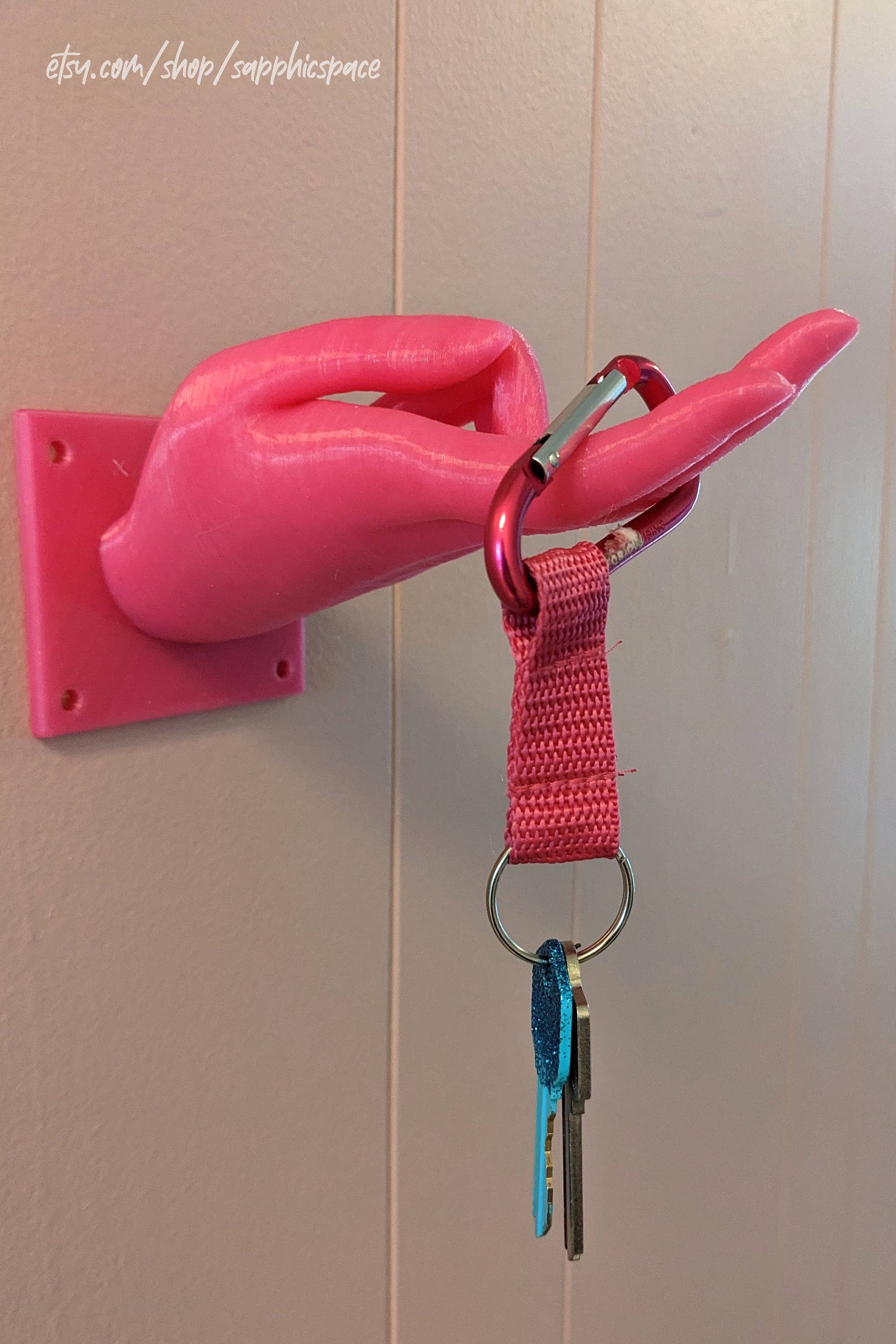 Sapphic Space - Wholesale Wall Hook - B's Fingers- It's a hook2