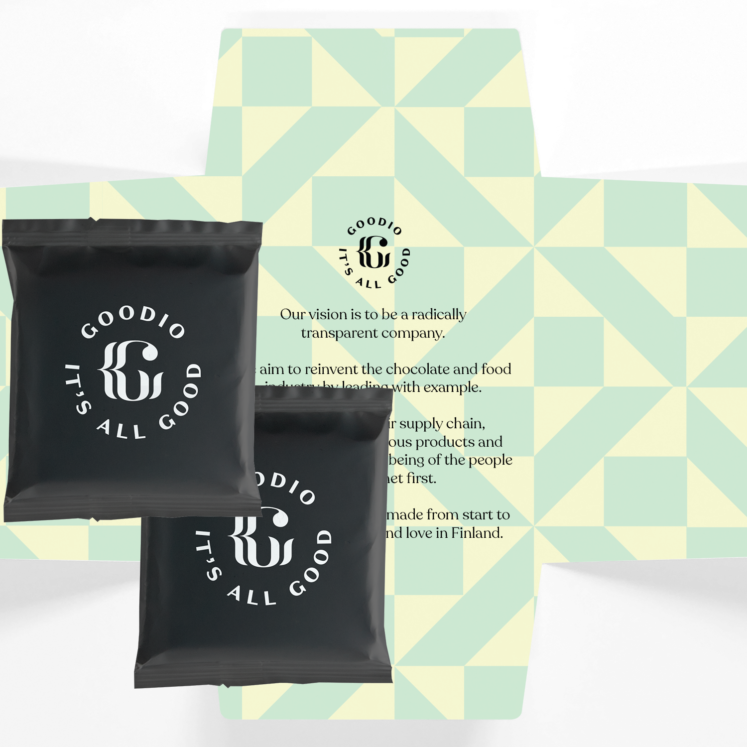 Goodio Chocolate - Wholesale Chocolate Bar - Goodio Spring Flavors - double chocolate bar1