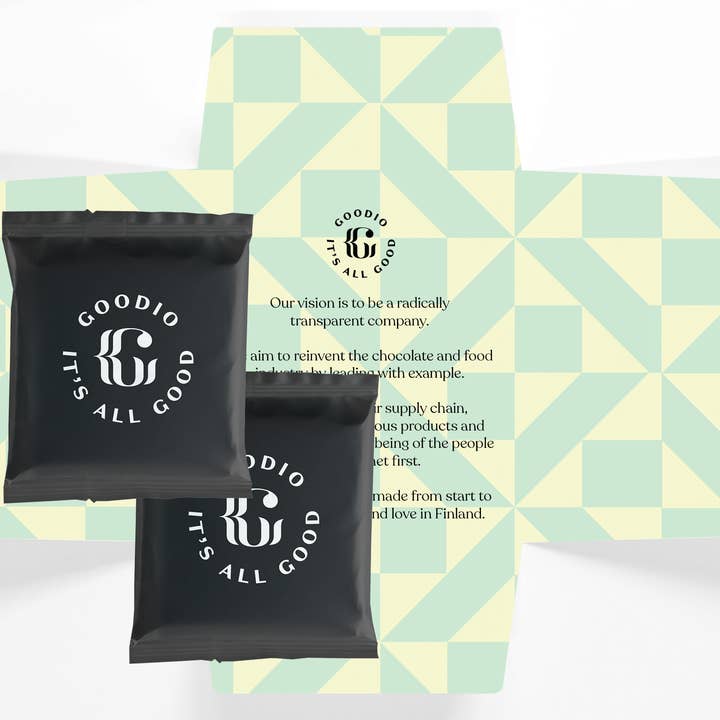 Goodio Chocolate - Wholesale Chocolate Bar - Goodio Spring Flavors - double chocolate bar1