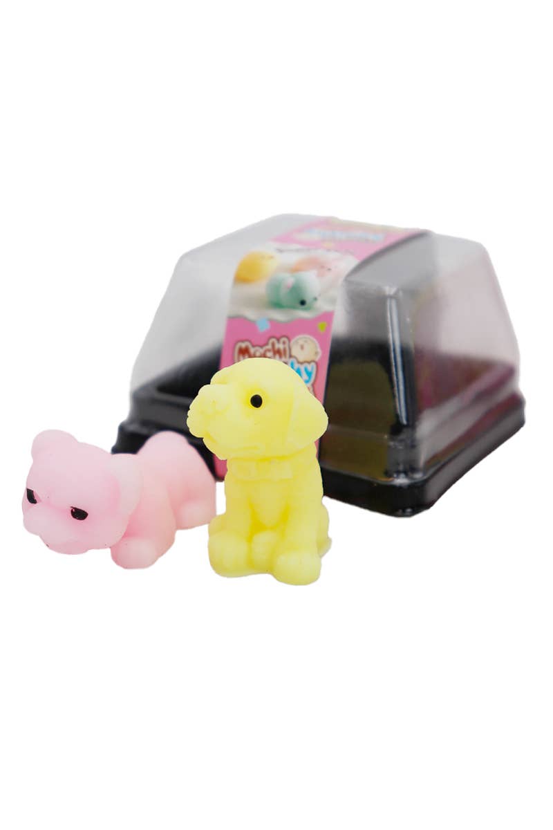 Cap Zone - Wholesale Squishy Toy - Kids & Baby - Puppy Dog Soft Mini Mochi Squishy - 2 pcs Set6
