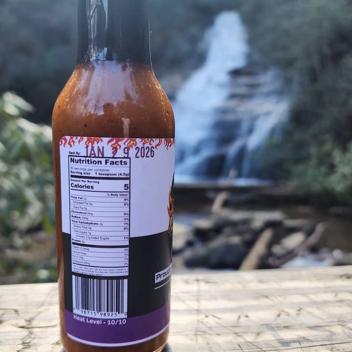 Scary Jerry's Mountain Fire Hot Sauce - Wholesale Hot Sauce - Helton Falls Fire Hot Sauce5