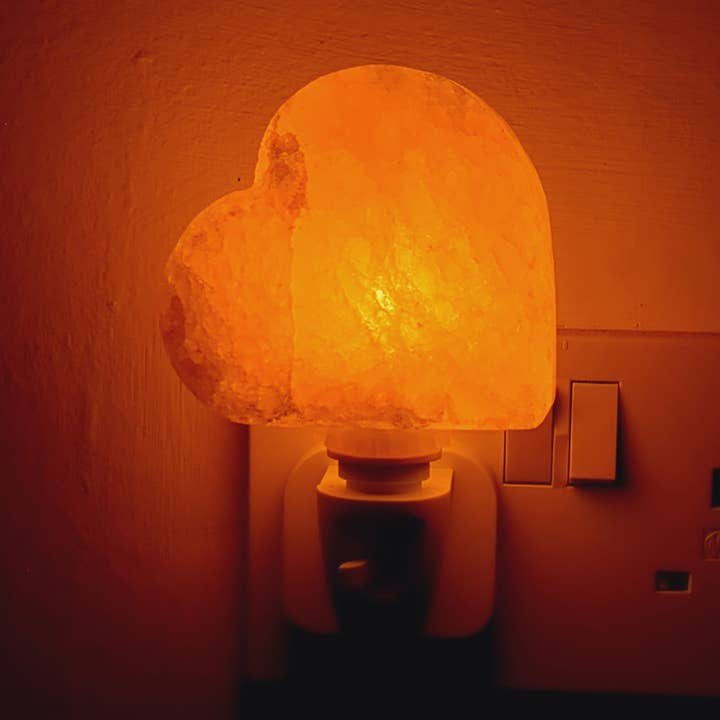 Luce notturna himalayana - Cuore per la vendita all'ingrosso da parte di Gemstone Gifts Ltd.