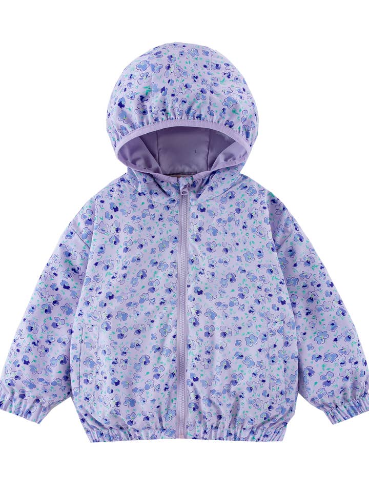 Giacca a vento reversibile resistente alla pioggia Nova Purple Wisteria per la vendita all'ingrosso da parte di calonie