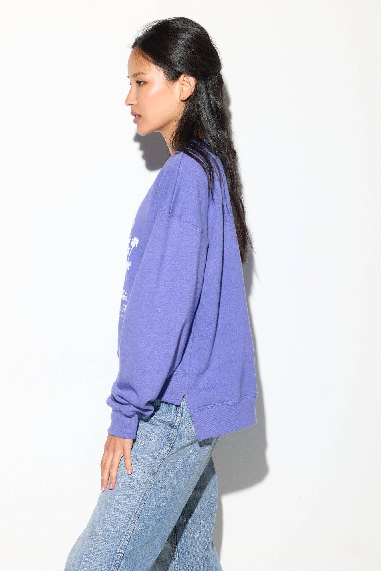 ASTRAL BLUE Surf & Ski Bex High-Low Crew for wholesale on Faire2