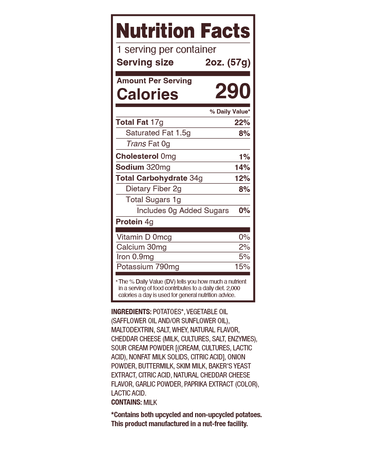 Uglies Kettle Chips - Wholesale Chips - Uglies 2 oz Cheddar & Sour Cream Kettle Cooked Potato Chips2