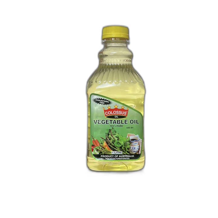 Colossus Oil - Wholesale Cooking oil - Colossus Vegetable 1lt GM Free0