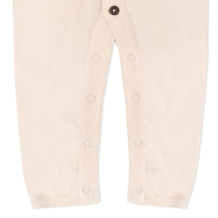 Viverano Organics - Wholesale Jumpsuit - Baby - Milan Shawl Sweater Knit Baby Jumpsuit (Organic cotton)7