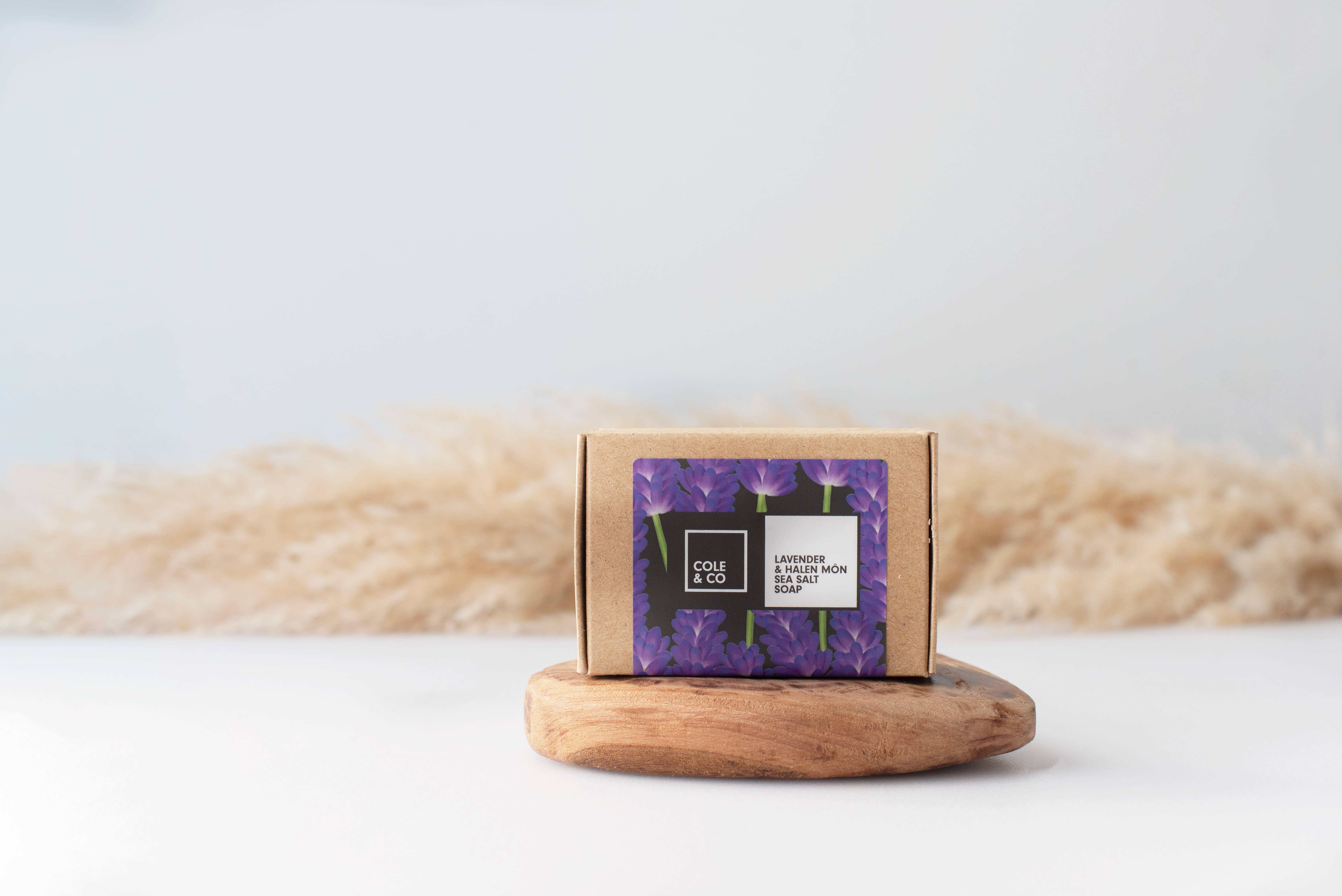 Cole & Co – wholesale Bar Soap – Lavender & Halen Môn Soap1
