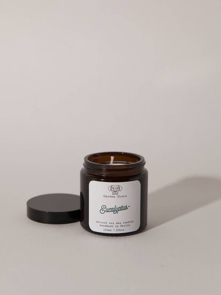 Eucalyptus Scented Candle Wholesale for wholesale by Garden State Candles