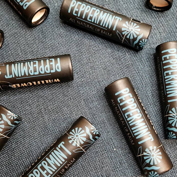 Natürlicher Pfefferminz-Lippenbalsam für den Großhandel von Natural Wallflower