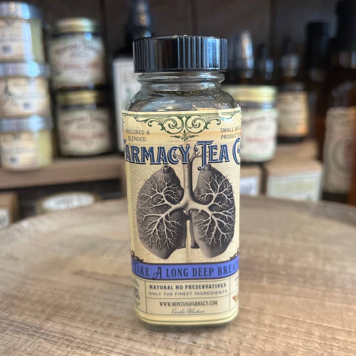 Montana Farmacy - Wholesale Health/Detox Tea - Take a long deep breath respiratory support Herbal Tea
