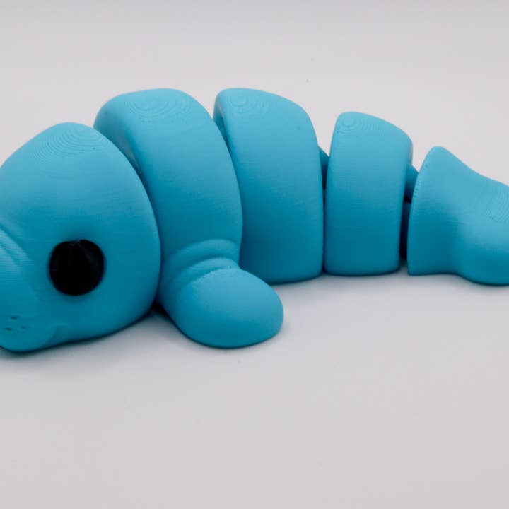 Kings Bay Creations - Wholesale Fidget Toy - Kids - 3D Printed articulating manatee6