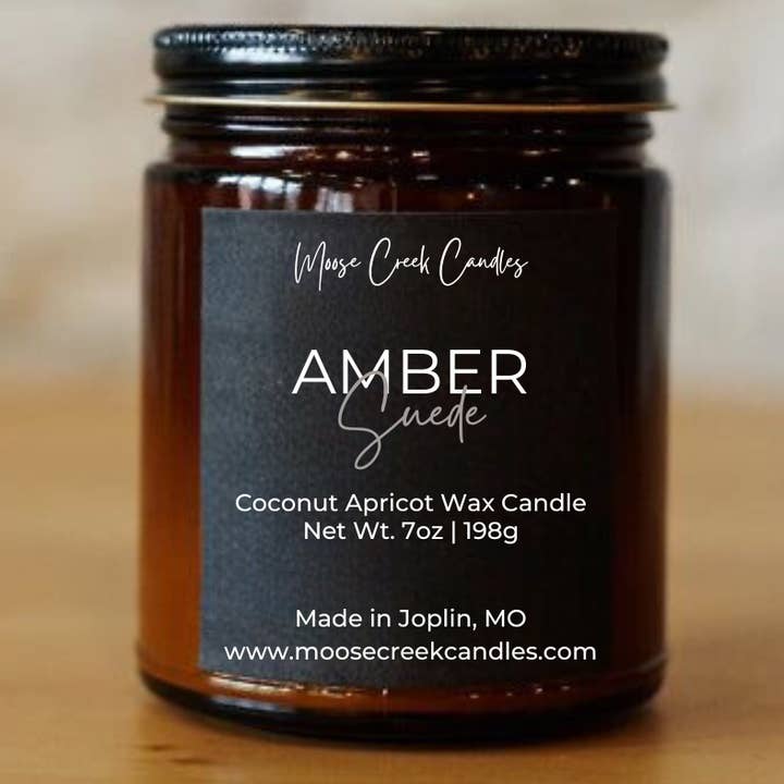 Ante de Ámbar | Vela en Tarro de Ámbar para venta al por mayor de Moose Creek Candles