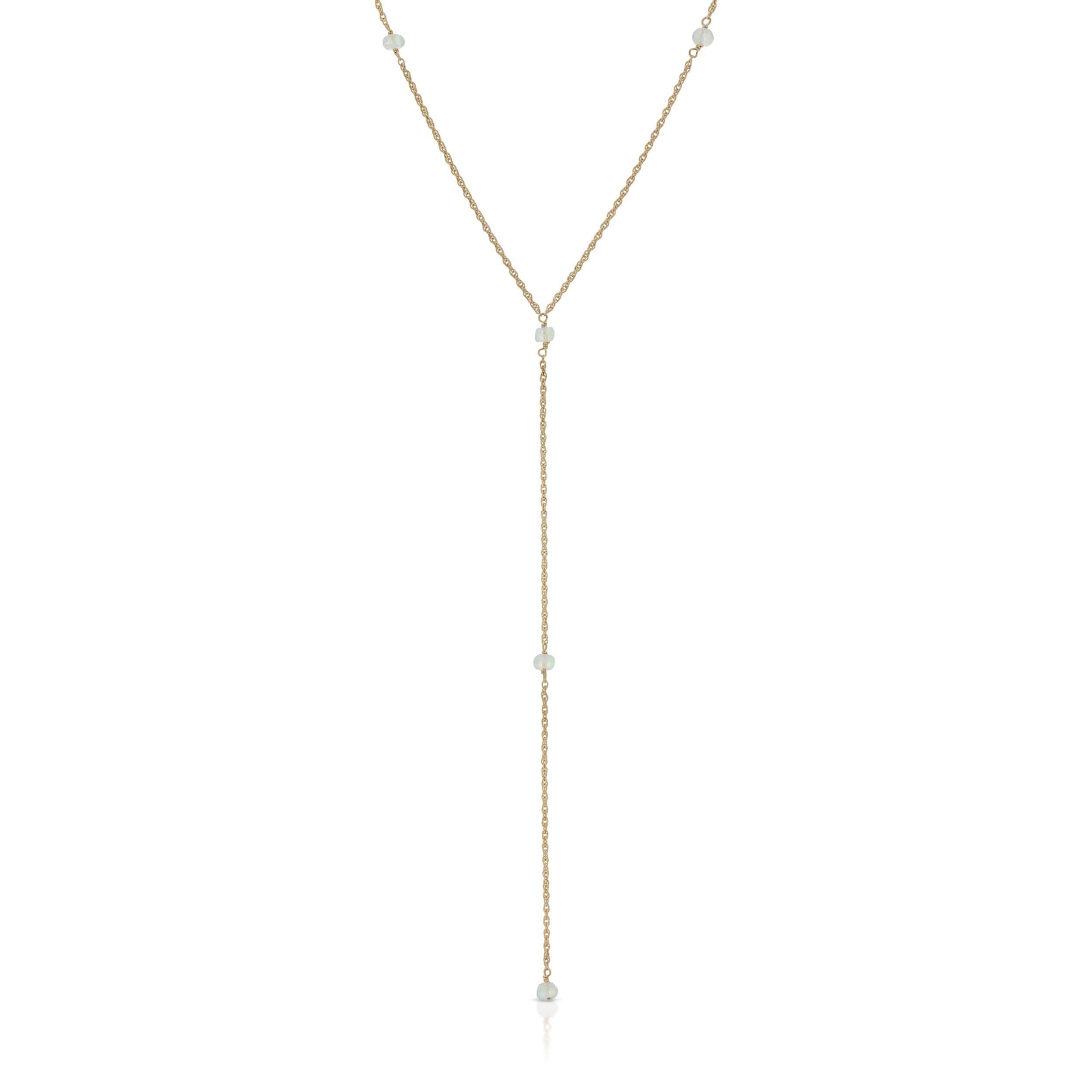 Heather Hawkins - Wholesale Y-Neck/Lariat Necklace - Headsprung Rope Y Necklace - 14K Gold-Filled7