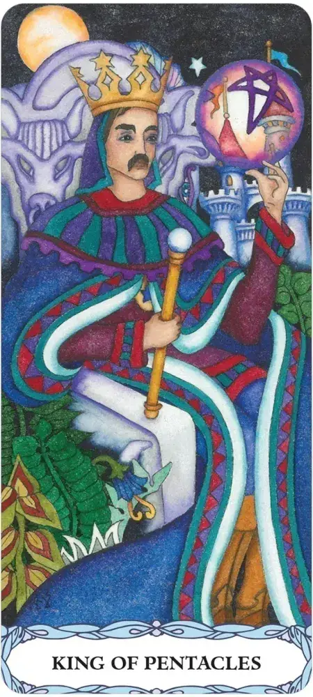 U.S. Games Systems Inc. - Wholesale Tarot Cards - Tarot Of A Moon Garden Borderless Deck & Book Set6