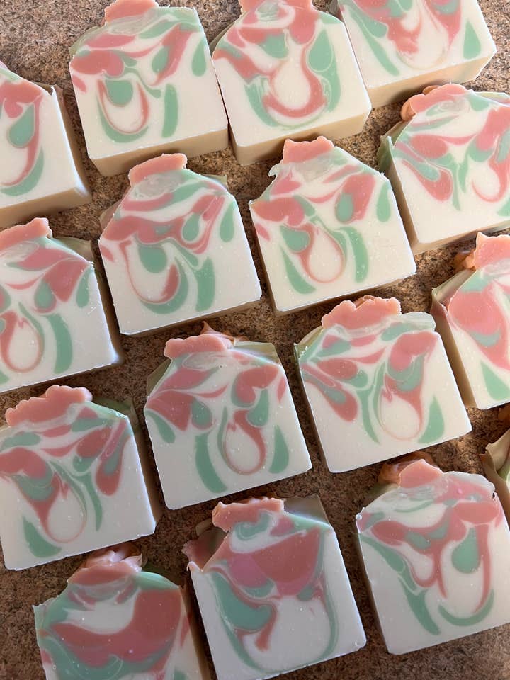 Cucumber Melon Soap for wholesale by Lather & Shea