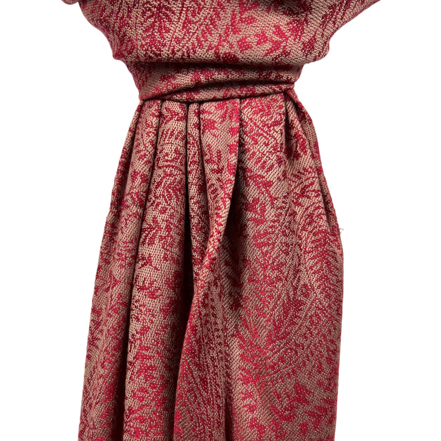 London Scarves - Wholesale Scarf - Women's - Plain pashmina with paisley print finished with fringes7