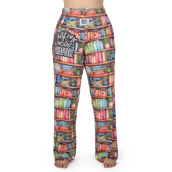 BRIEF INSANITY - Wholesale Sleepwear Bottom - Women's - Just One More Chapter Lounge Pants1