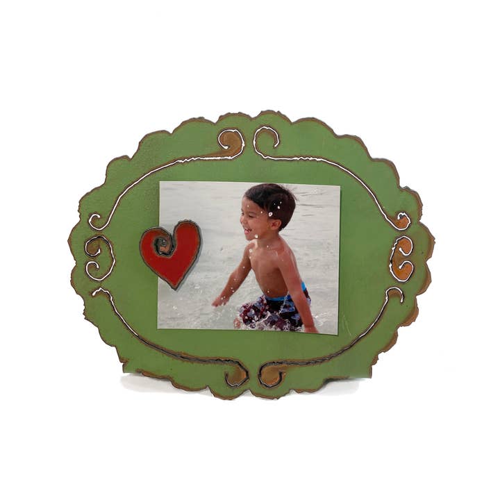 Iron Jewel - Wholesale Picture frame - Heart PICTURE FRAME functional desk gift counter display eco1