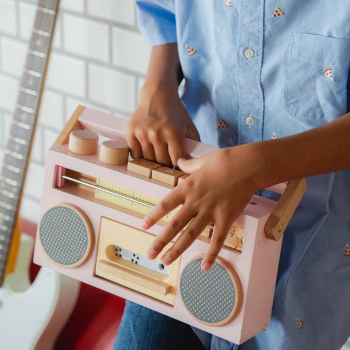 kiko+ & gg* - Wholesale Wood Toy - Kids - tape recorder ラジカセ