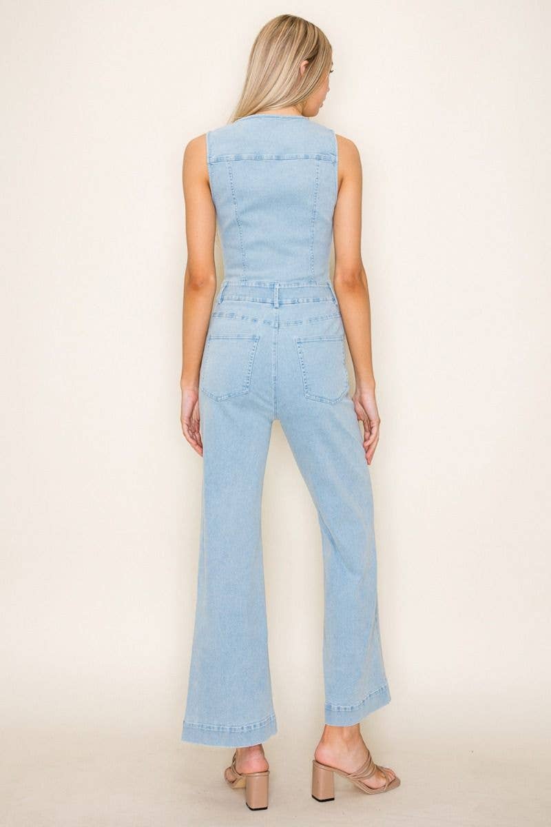 White Birch - Wholesale Jumpsuit - Women's - JP50277 Short Sleeve Solid Knit Jumpsuit9