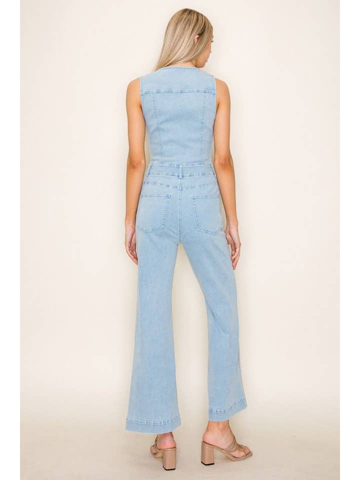 White Birch - Wholesale Jumpsuit - Women's - JP50277 Short Sleeve Solid Knit Jumpsuit9