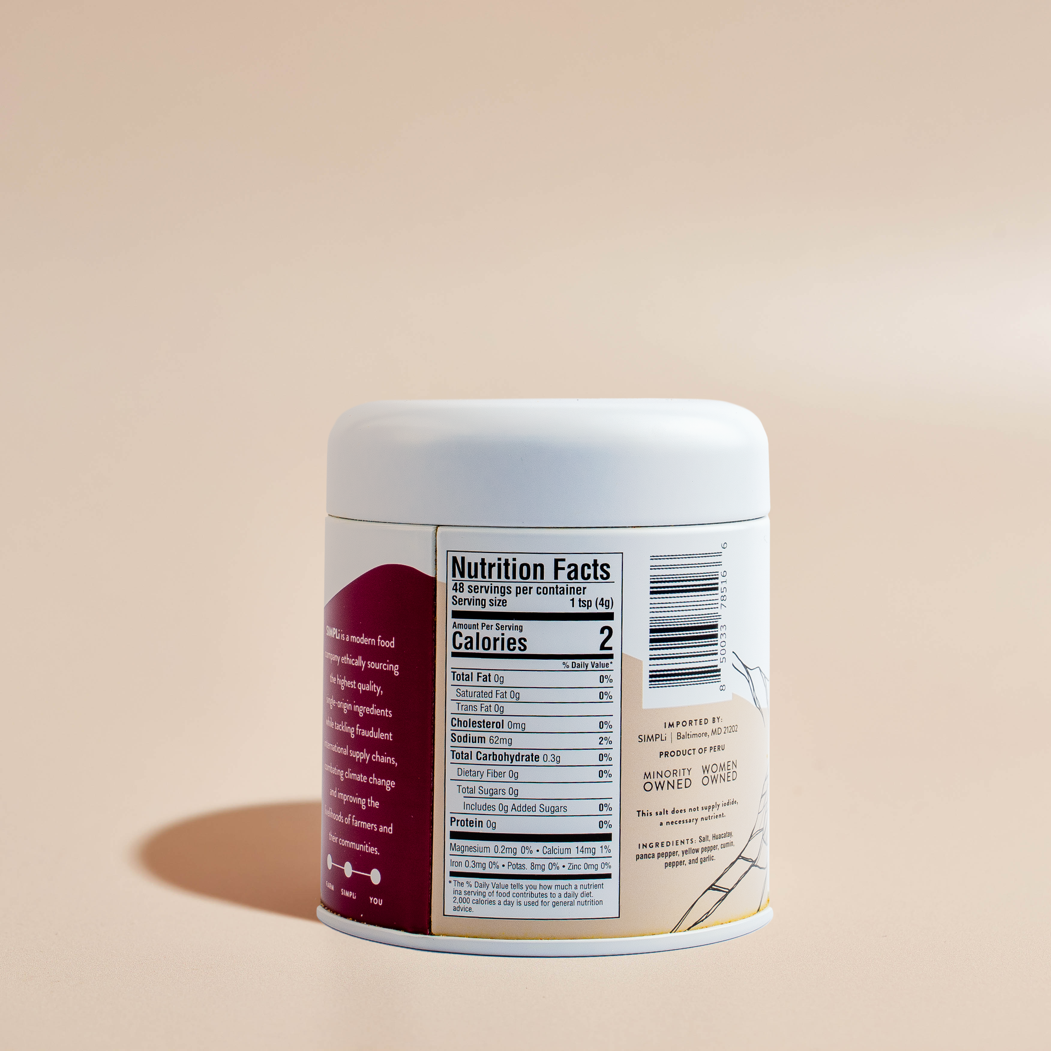 SIMPLi - Wholesale Salt - SIMPLi Peruvian Spice Salt Blend1