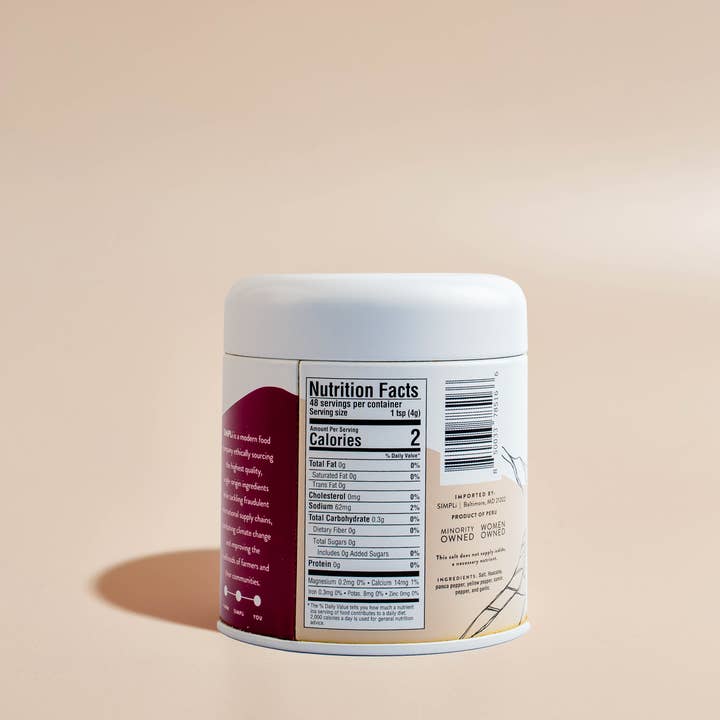 SIMPLi - Wholesale Salt - SIMPLi Peruvian Spice Salt Blend1