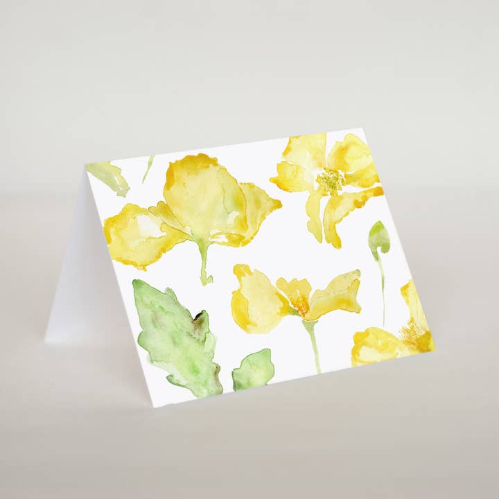 Amapola Notecard Set para venta al por mayor de Sarah Drake Design