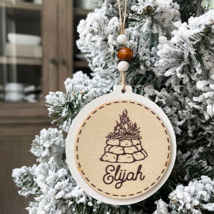 The Stump of Jesse - Wholesale Ornament set - Jesse Tree Handmade Christmas Ornaments I Catholic Gift2