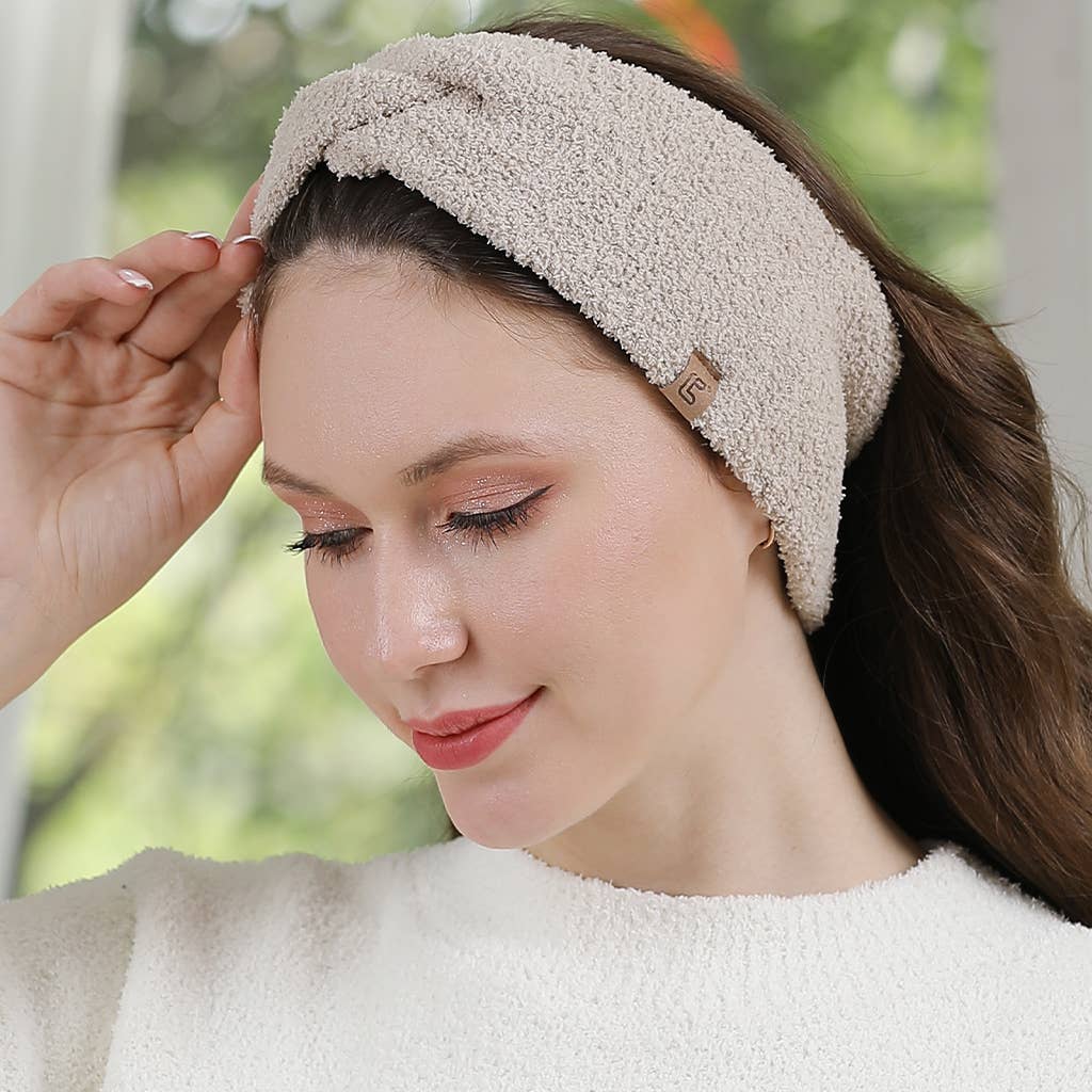 Solid Color Twist Knot Headband  for wholesale on Faire15