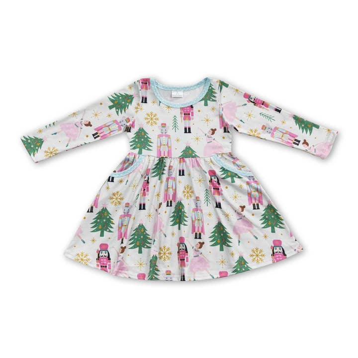 Robes de ballet à manches longues pour bébés filles pour la vente par Yawoo Garments