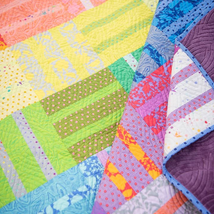 Quilty Love – wholesale Craft sewing kit – Cake Dash printed PAPER Quilt Pattern7